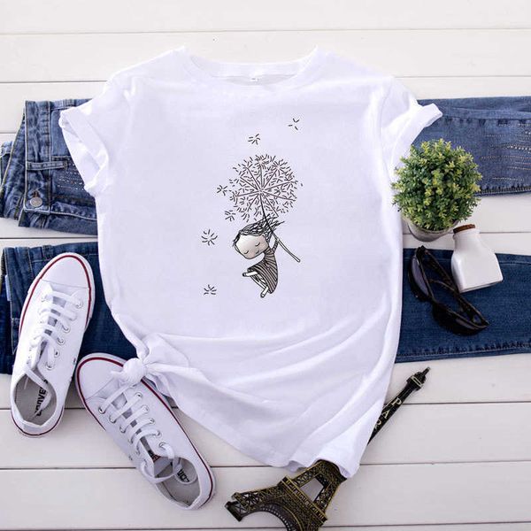 women's t-shirt fashion printing short-sleeved summer graphic t-shirt women's ladies casual harajuku t-shirt x0527, White
women's t-shirt fashion printing short-sleeved summer graphic t-shirt women's ladies casual harajuku t-shirt x0527, White