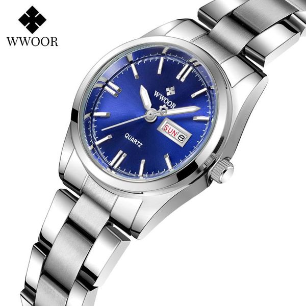 wristwatches wwoor women's watches 2021 luxury ladies watch fashion minimalist waterproof stainless steel for women gift, Slivery;brown
wristwatches wwoor women's watches 2021 luxury ladies watch fashion minimalist waterproof stainless steel for women gift, Slivery;brown