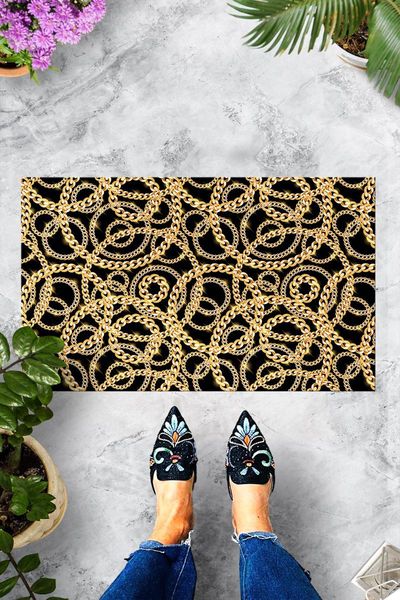 carpets chain door mat bedroom kitchen bath floor mats home entrance multipurpose doormat non-slip 45*70cm
carpets chain door mat bedroom kitchen bath floor mats home entrance multipurpose doormat non-slip 45*70cm