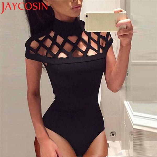 women's jumpsuits & rompers 2021 womens choker high neck bodycon caged sleeves jumpsuit bodysuit j512, Black;white
women's jumpsuits & rompers 2021 womens choker high neck bodycon caged sleeves jumpsuit bodysuit j512, Black;white
