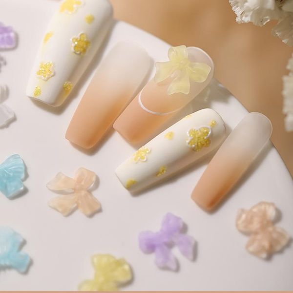 10pcs/lot 3d crystal bow nail art decorations japanese fairy transparent accessories jewelry manicure tool, Silver;gold
10pcs/lot 3d crystal bow nail art decorations japanese fairy transparent accessories jewelry manicure tool, Silver;gold