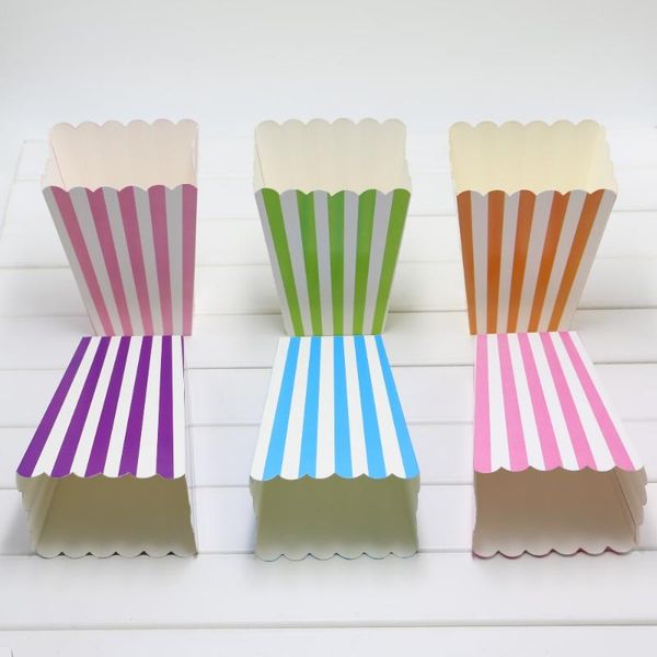 disposable dinnerware 12pcs/lot colorful stripes popcorn box paper for party decoration baby happy birthday supplies favor shower cp082
disposable dinnerware 12pcs/lot colorful stripes popcorn box paper for party decoration baby happy birthday supplies favor shower cp082