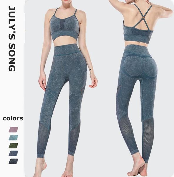 july's song seamless yoga set fitness sportswear gym clothing workout outfit for woman high waist leggings sports bra breath
july's song seamless yoga set fitness sportswear gym clothing workout outfit for woman high waist leggings sports bra breath