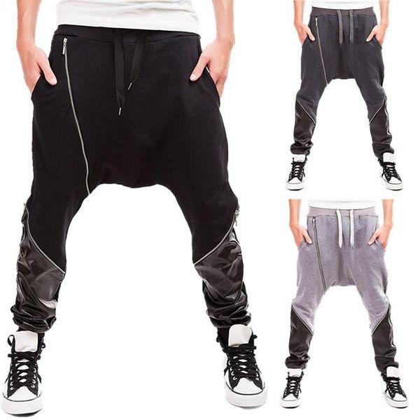 men's pants men streetwear joggers pantalon hombre chandal winter baggy camouflage hip hop cotton fake zippers cargo, Black
men's pants men streetwear joggers pantalon hombre chandal winter baggy camouflage hip hop cotton fake zippers cargo, Black