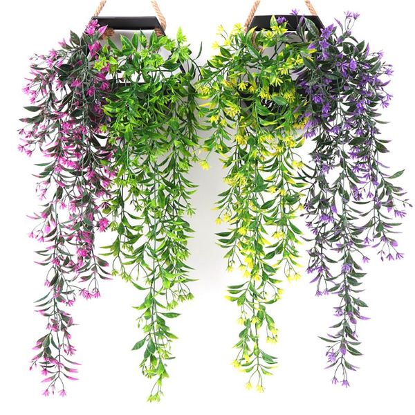 decorative flowers & wreaths 78cm artificial vine garland wedding arch decoration fake plants foliage rattan faux ivy wall balcony decor 2pc
decorative flowers & wreaths 78cm artificial vine garland wedding arch decoration fake plants foliage rattan faux ivy wall balcony decor 2pc