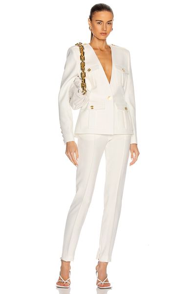 pants women winter sleeve v neck long pants white button two piece celebrity designer fashion women's set
pants women winter sleeve v neck long pants white button two piece celebrity designer fashion women's set