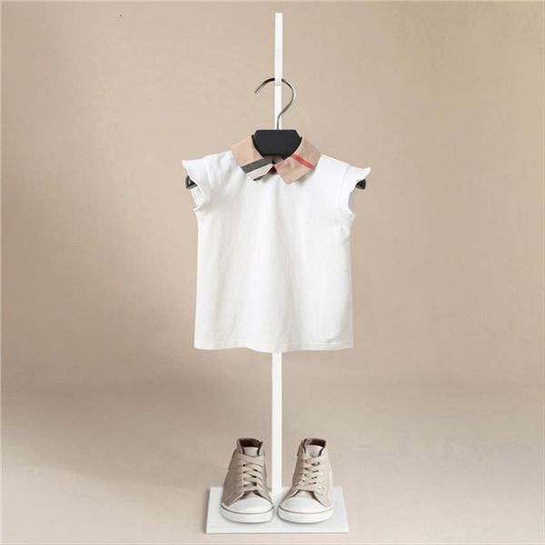 summer fashion turndown collar cotton t shirt children girl short sleeves white tees baby kids for clothes, Blue
summer fashion turndown collar cotton t shirt children girl short sleeves white tees baby kids for clothes, Blue
