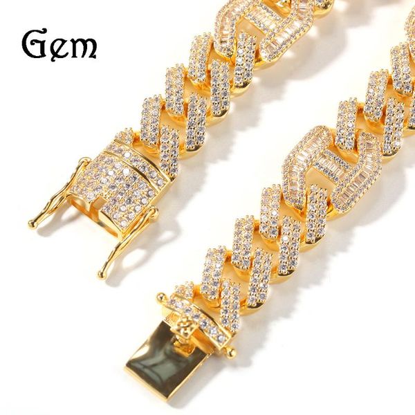 chains full diamond hip hop iced out necklace for men and women cz large gold chain trend fashion jewelry accessories, Silver
chains full diamond hip hop iced out necklace for men and women cz large gold chain trend fashion jewelry accessories, Silver
