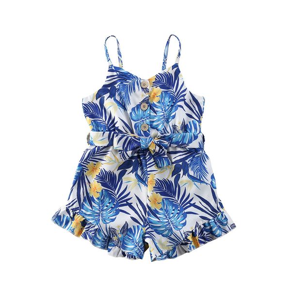 baby girls summer outfit sleeveless ruffle flowers print rompers button-down design high waist belt jumpsuit outfits, Blue
baby girls summer outfit sleeveless ruffle flowers print rompers button-down design high waist belt jumpsuit outfits, Blue