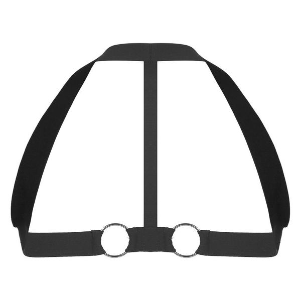 bras sets men shoulder chest black color harness belt elastic straps metal o ring decor vest nightclub bar stage performance costumes, Red;black
bras sets men shoulder chest black color harness belt elastic straps metal o ring decor vest nightclub bar stage performance costumes, Red;black