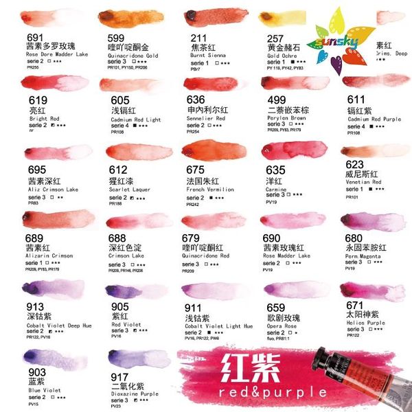 original sennelier artists' honey watercolor mixed color not dirty tubular 10 ml purplish red series single self selected gift sets
original sennelier artists' honey watercolor mixed color not dirty tubular 10 ml purplish red series single self selected gift sets
