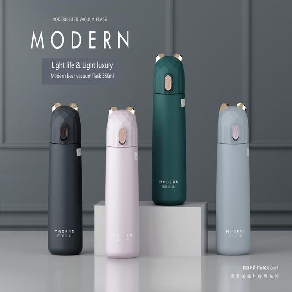 water bottles ins harajuku style modern bear vacuum flask for aikesi cute and convenient compact simple student bounce lid cup
water bottles ins harajuku style modern bear vacuum flask for aikesi cute and convenient compact simple student bounce lid cup
