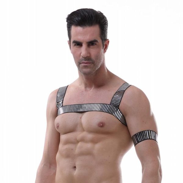 bras sets man muscle chest harness camouflage striped exotic singlet bandage strap bondage stage costume gay fetish lingerie, Red;black
bras sets man muscle chest harness camouflage striped exotic singlet bandage strap bondage stage costume gay fetish lingerie, Red;black