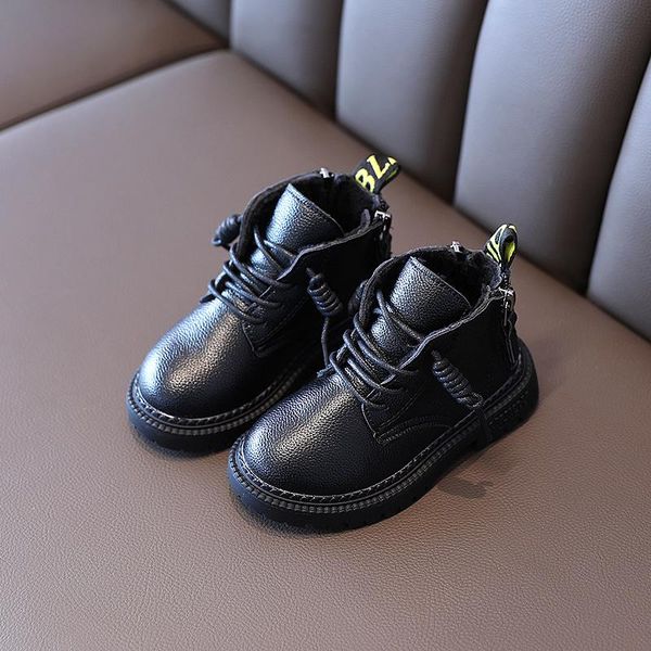 girls boots autumn winter fashion boys kids warm children british pu leather baby short student sneakers, Black;grey
girls boots autumn winter fashion boys kids warm children british pu leather baby short student sneakers, Black;grey