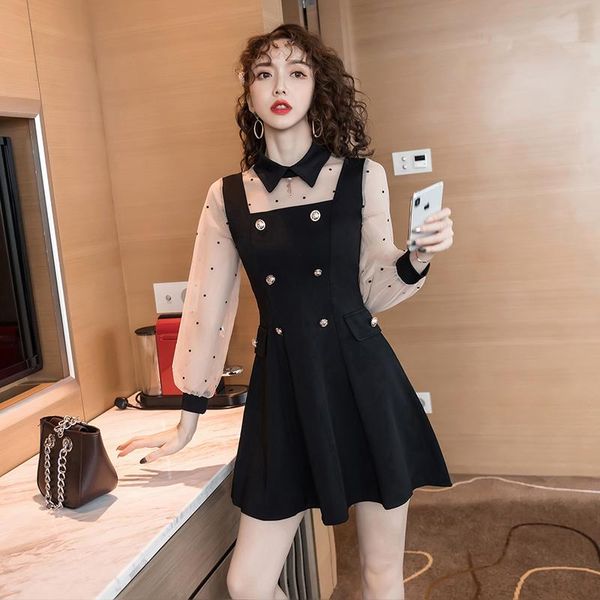 casual dresses spring autumn women's dress retro hepburn style little black solid color slim thin a-line female ll185, Black;gray
casual dresses spring autumn women's dress retro hepburn style little black solid color slim thin a-line female ll185, Black;gray
