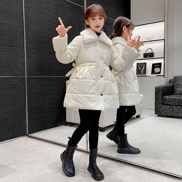 down coat winter mid length children fur collar parkas 2 colors cotton for cold teenager kids warm outerwear 5-14years old, Blue;gray
down coat winter mid length children fur collar parkas 2 colors cotton for cold teenager kids warm outerwear 5-14years old, Blue;gray
