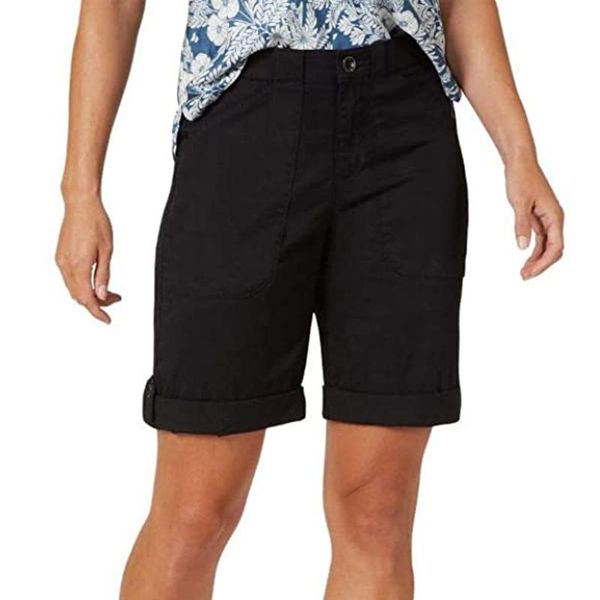 women's shorts denim fake zippers pockets women comfortable high waist short femme baggy elastic casual beach sweatpants #4, White;black
women's shorts denim fake zippers pockets women comfortable high waist short femme baggy elastic casual beach sweatpants #4, White;black