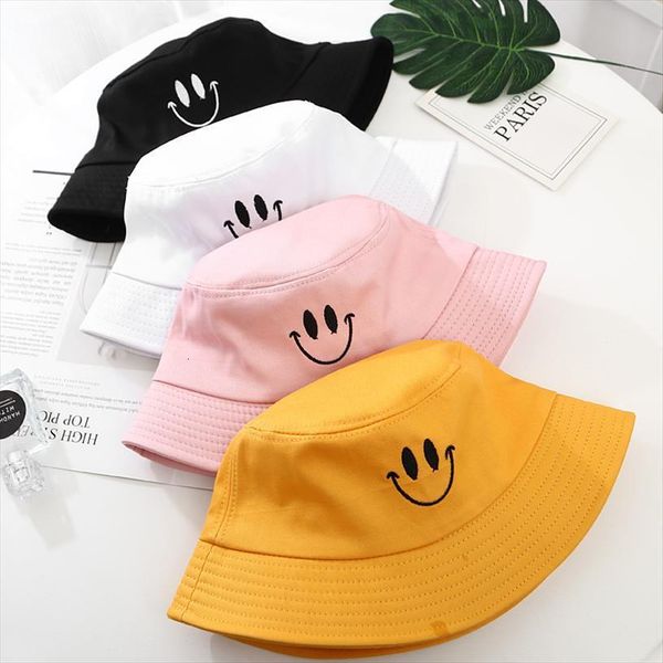 smiling face embroideried bucket hats for women solid cotton summer panama men visor lovers sun fishing hat gorras, Blue;gray
smiling face embroideried bucket hats for women solid cotton summer panama men visor lovers sun fishing hat gorras, Blue;gray