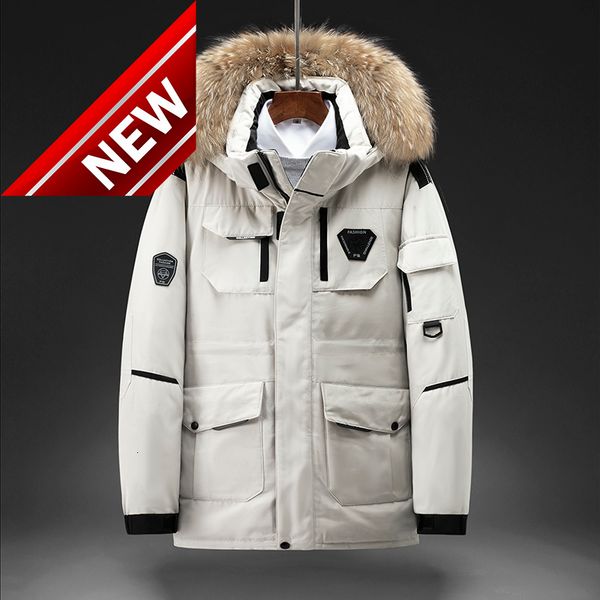 winter men solid parkas 2021 zipper stand-up collar white duck down male detachable hat thicken warm jacket casual parka coat, Black
winter men solid parkas 2021 zipper stand-up collar white duck down male detachable hat thicken warm jacket casual parka coat, Black