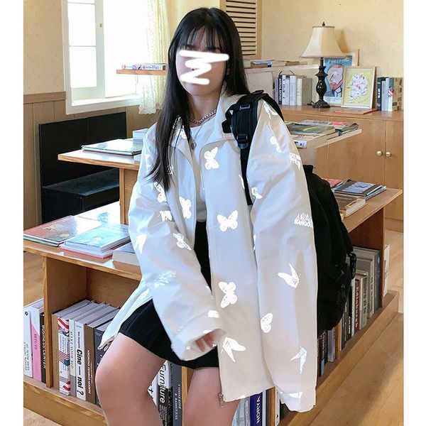 women's jackets bridgewater jaquetas femininas com capuz primavera outono branco estampa de borboleta solta estilo harajuku casual jaqu, Black;brown
women's jackets bridgewater jaquetas femininas com capuz primavera outono branco estampa de borboleta solta estilo harajuku casual jaqu, Black;brown