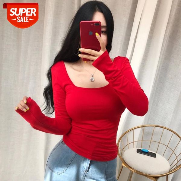 aossviao 2021 t shirt women clothes slim cotton long sleeve casual white female t-shirt summer black tee shirt femme #2f7u
aossviao 2021 t shirt women clothes slim cotton long sleeve casual white female t-shirt summer black tee shirt femme #2f7u
