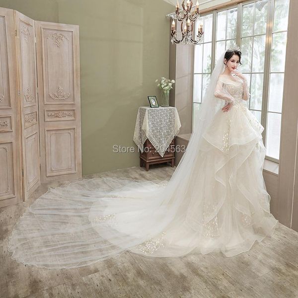bridal veils two-layer arrive romantic wedding veil with pears stunning long comb, Black
bridal veils two-layer arrive romantic wedding veil with pears stunning long comb, Black