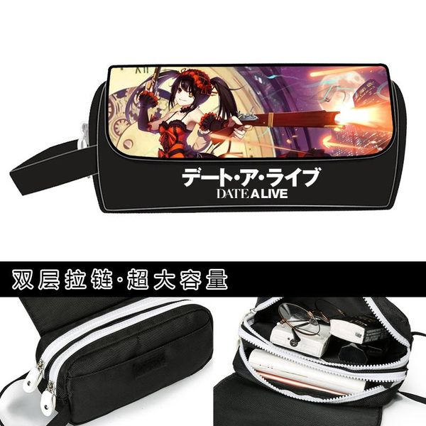 wallets date a live wallet purse cosmetic stationery pencil bag girls boys gift back to school hand portable, Red;black
wallets date a live wallet purse cosmetic stationery pencil bag girls boys gift back to school hand portable, Red;black