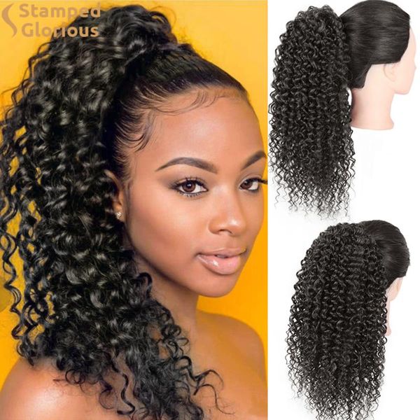 synthetic wigs lativ afro kinky curly hair drawstring puff ponytail clip in pony tail african american, Black
synthetic wigs lativ afro kinky curly hair drawstring puff ponytail clip in pony tail african american, Black
