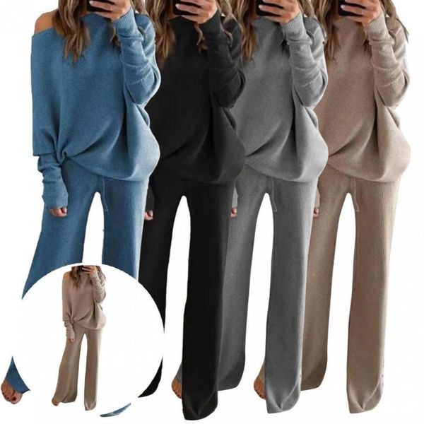 gym clothing pants slanted neck blouse lace-up women outfit set, White;black
