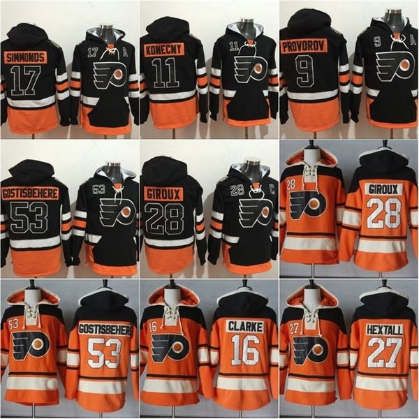 52men's philadelphia flyers hooded jerseys 28 claude giroud 11 travis konecny nolan patric shayne gostis jakub voracek clarke hextall j, Black
52men's philadelphia flyers hooded jerseys 28 claude giroud 11 travis konecny nolan patric shayne gostis jakub voracek clarke hextall j, Black