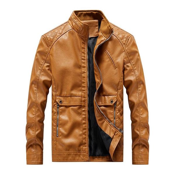 men's fur & faux leather jacket spring autumn men casual motorcycle pu coat male clothes jaqueta de couro plus size 6xl, Black 
men's fur & faux leather jacket spring autumn men casual motorcycle pu coat male clothes jaqueta de couro plus size 6xl, Black