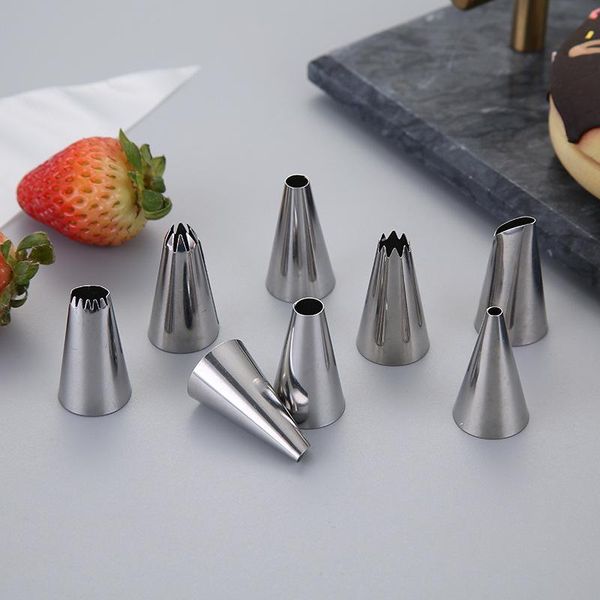 stainless steel cream icing piping nozzles disposable pastry bags puffs cupcake cookie cake decorating tips kitchen baking tools &
stainless steel cream icing piping nozzles disposable pastry bags puffs cupcake cookie cake decorating tips kitchen baking tools &