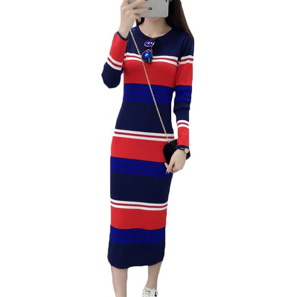 dress autumn korean winter long sleeved clothes round from mode neck hip thin sack femme shirt stripped dressed lq274 xkoy, Black;gray
dress autumn korean winter long sleeved clothes round from mode neck hip thin sack femme shirt stripped dressed lq274 xkoy, Black;gray