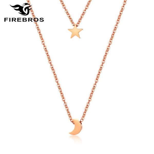 rose gold silver color islamic muslim star moon pendant stainless steel layered chain necklace choker women jewelry chokers, Golden;silver
rose gold silver color islamic muslim star moon pendant stainless steel layered chain necklace choker women jewelry chokers, Golden;silver