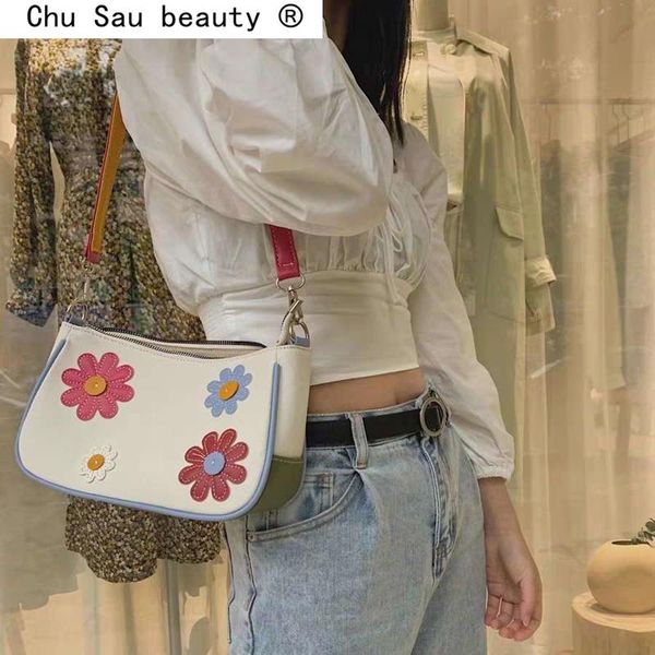 vintage flower lady armpit bag contrast color lady purse handbag cute female small shoulder bag
vintage flower lady armpit bag contrast color lady purse handbag cute female small shoulder bag