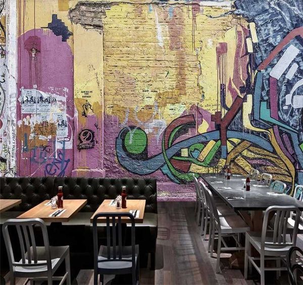 nostalgic retro graffiti hip hop industrial style background wall custom po wallpaper 8d mural wallpapers
nostalgic retro graffiti hip hop industrial style background wall custom po wallpaper 8d mural wallpapers