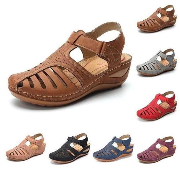 sandals 2021 summer women round toe hollow-out breathable flat casual rome sandalias, Black
sandals 2021 summer women round toe hollow-out breathable flat casual rome sandalias, Black