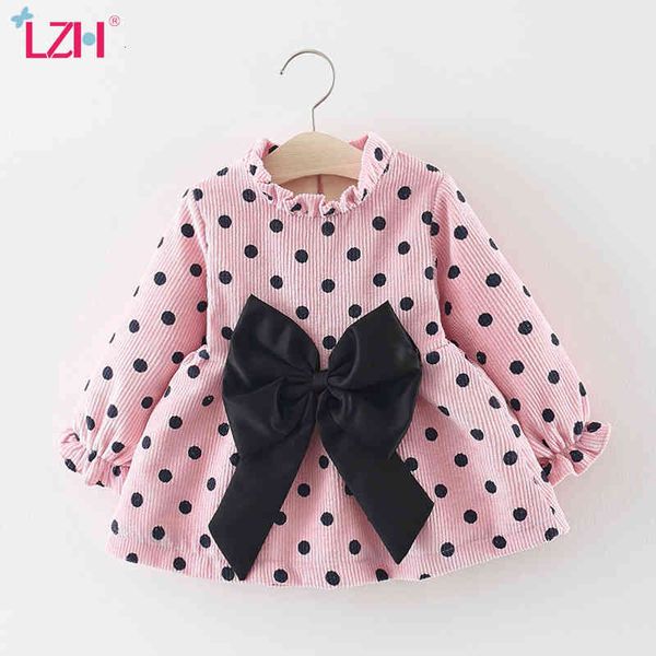girl's dresses lzh newborn clothes autumn winter girls princess for baby bow polka dot long sleeve infant party dress 0-2 year 1027, Red;yellow
girl's dresses lzh newborn clothes autumn winter girls princess for baby bow polka dot long sleeve infant party dress 0-2 year 1027, Red;yellow