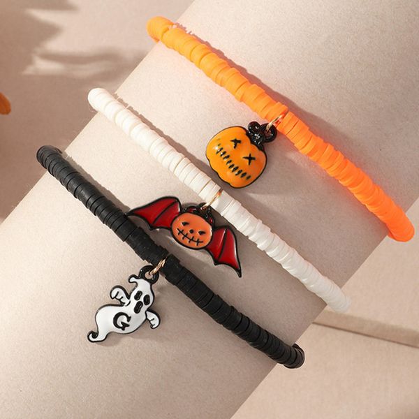 3pcs/set charm bracelets jewelry alloy enamel pumpkin bat ghost pendants bracelet for women bangle halloween party gift, Golden;silver
3pcs/set charm bracelets jewelry alloy enamel pumpkin bat ghost pendants bracelet for women bangle halloween party gift, Golden;silver