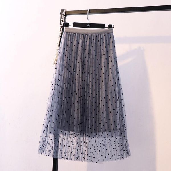 skirts spring and summer style mesh mid-length pleated skirt with hong kong flavor retro cake, Black
skirts spring and summer style mesh mid-length pleated skirt with hong kong flavor retro cake, Black