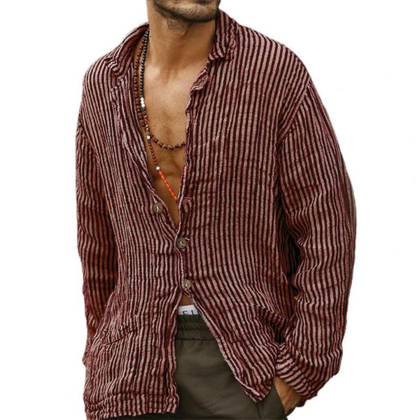 plus size casual business shirts long sleeve stripes men turn down collar single-breasted for spring/summer 2021 men's, White;black
plus size casual business shirts long sleeve stripes men turn down collar single-breasted for spring/summer 2021 men's, White;black