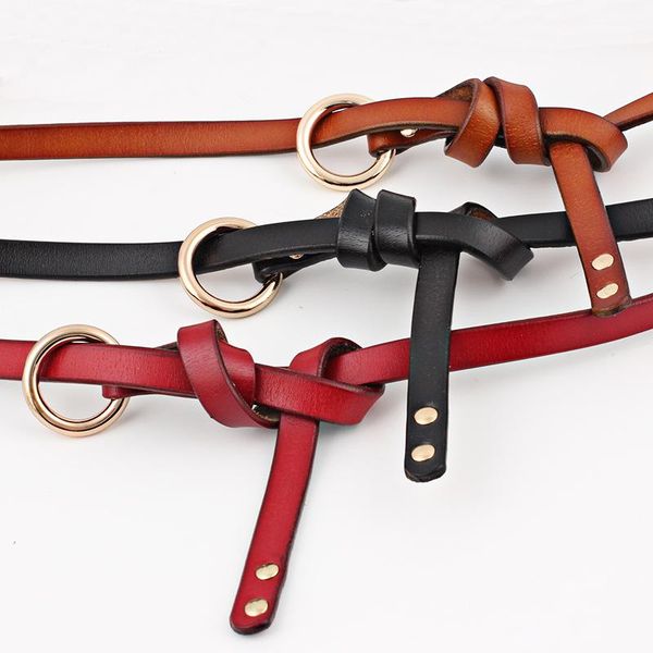 belts 2021 designer ladies black white red narrow thin genuine leather belt women's o ring knot waistband for woman dress, Black;brown
belts 2021 designer ladies black white red narrow thin genuine leather belt women's o ring knot waistband for woman dress, Black;brown