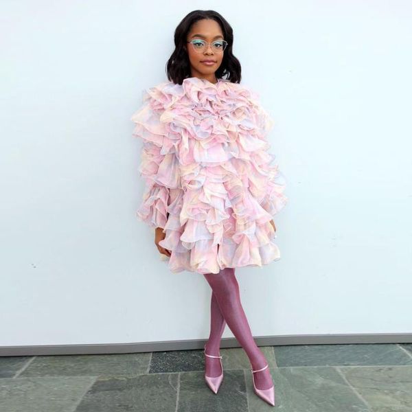 casual dresses unique colored pink petal women ruffles tiered full sleeves knee length loose birthday party dress, Black;gray
casual dresses unique colored pink petal women ruffles tiered full sleeves knee length loose birthday party dress, Black;gray