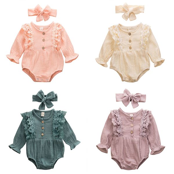 0-24m spring autumn newborn baby girls ruffle solid color long sleeve lace flower romper jumpsuit outfits sunsuit baby clothing, Blue
0-24m spring autumn newborn baby girls ruffle solid color long sleeve lace flower romper jumpsuit outfits sunsuit baby clothing, Blue