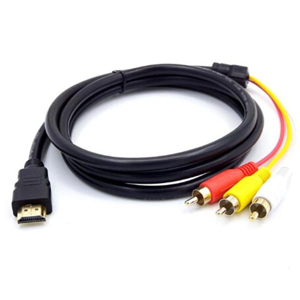 1pc -compatiable to rca cable male 3rca av composite m/m connector audio video converter adapter cord transmitter cables & connectors
1pc -compatiable to rca cable male 3rca av composite m/m connector audio video converter adapter cord transmitter cables & connectors