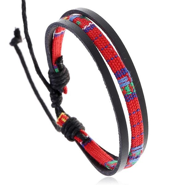 tennis jessingshow mens bracelet red black braided ethnic style leather bracelets for women bohemian vintage hand weave jewelry, Golden;silver
tennis jessingshow mens bracelet red black braided ethnic style leather bracelets for women bohemian vintage hand weave jewelry, Golden;silver