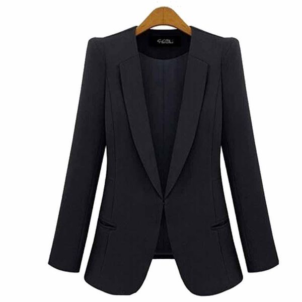 women's suits & blazers fashion style summer winter blazer jackets slim thin blue cardigan outwear coats business ladies leisure blaser, White;black
women's suits & blazers fashion style summer winter blazer jackets slim thin blue cardigan outwear coats business ladies leisure blaser, White;black