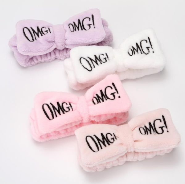 letter omg headbands for women girls bow wash face turban makeup elastic hair bands coral fleece accessories bun maker, Brown
letter omg headbands for women girls bow wash face turban makeup elastic hair bands coral fleece accessories bun maker, Brown