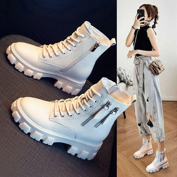 boots size35-39 chunky motorcycle for women autumn 2021 fashion round toe lace-up combat ladies shoes, Black
boots size35-39 chunky motorcycle for women autumn 2021 fashion round toe lace-up combat ladies shoes, Black