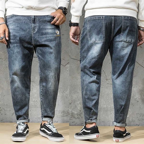 pants trendy harem jeans men casual denim pants loose baggy hiphop trousers streetwear plus size clothing, Black
pants trendy harem jeans men casual denim pants loose baggy hiphop trousers streetwear plus size clothing, Black